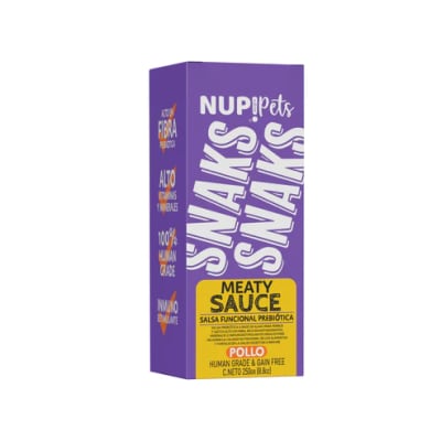 SALSA NATURAL MEATY NUP! PETS POLLO