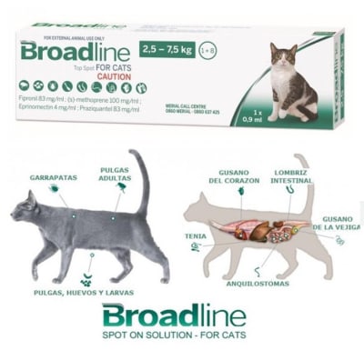 BROADLINE PIPETA GATO 0.6-2.5 KG