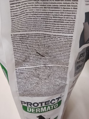 PROTECT DERMATO CANINO 12 KG (DETALLE EN ENVASE)