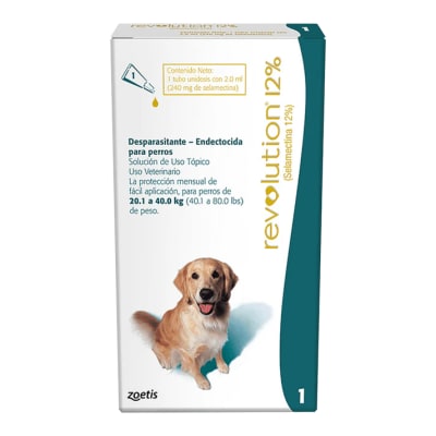 REVOLUTION 12% PIPETA PERRO 20-40 KG
