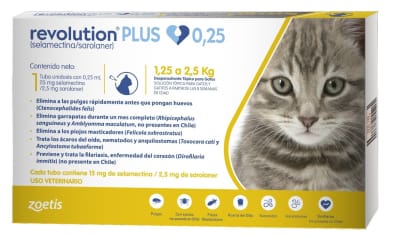 REVOLUTION PLUS GATO 1.25 - 2.5 KG