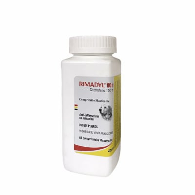 RIMADYL 100MG 60 COMPRIMIDOS