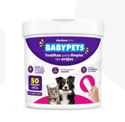 BABYPETS TOALLITAS PARA LIMPIAR OREJAS