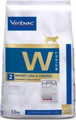 VIRBAC HPM W2 CAT WEIGHT LOSS & CONTROL 1.5 KG