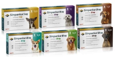 SIMPARICA 3 COMPRIMIDOS PARA PERROS