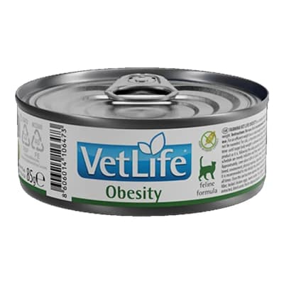 VETLIFE FELINO OBESITY LATA