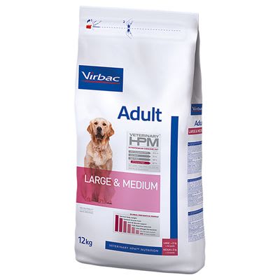 VIRBAC HPM ADULT LARGE & MEDIUM 12 KG