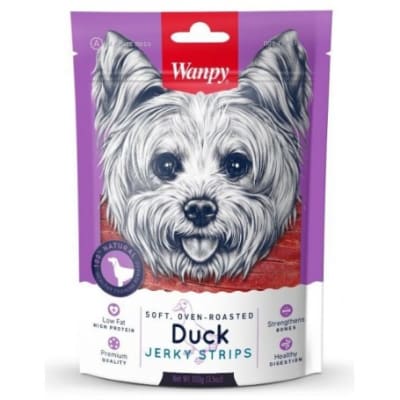 WANPY SOFT DUCK JERKY STRIPS