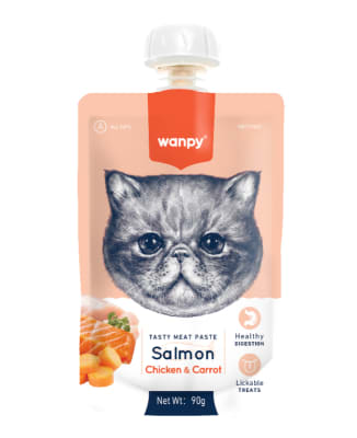 TASTY MEAT PASTE SALMON GATO