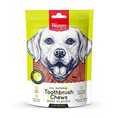 WANPY TOOTHBRUSH CHEWS (BEEF)
