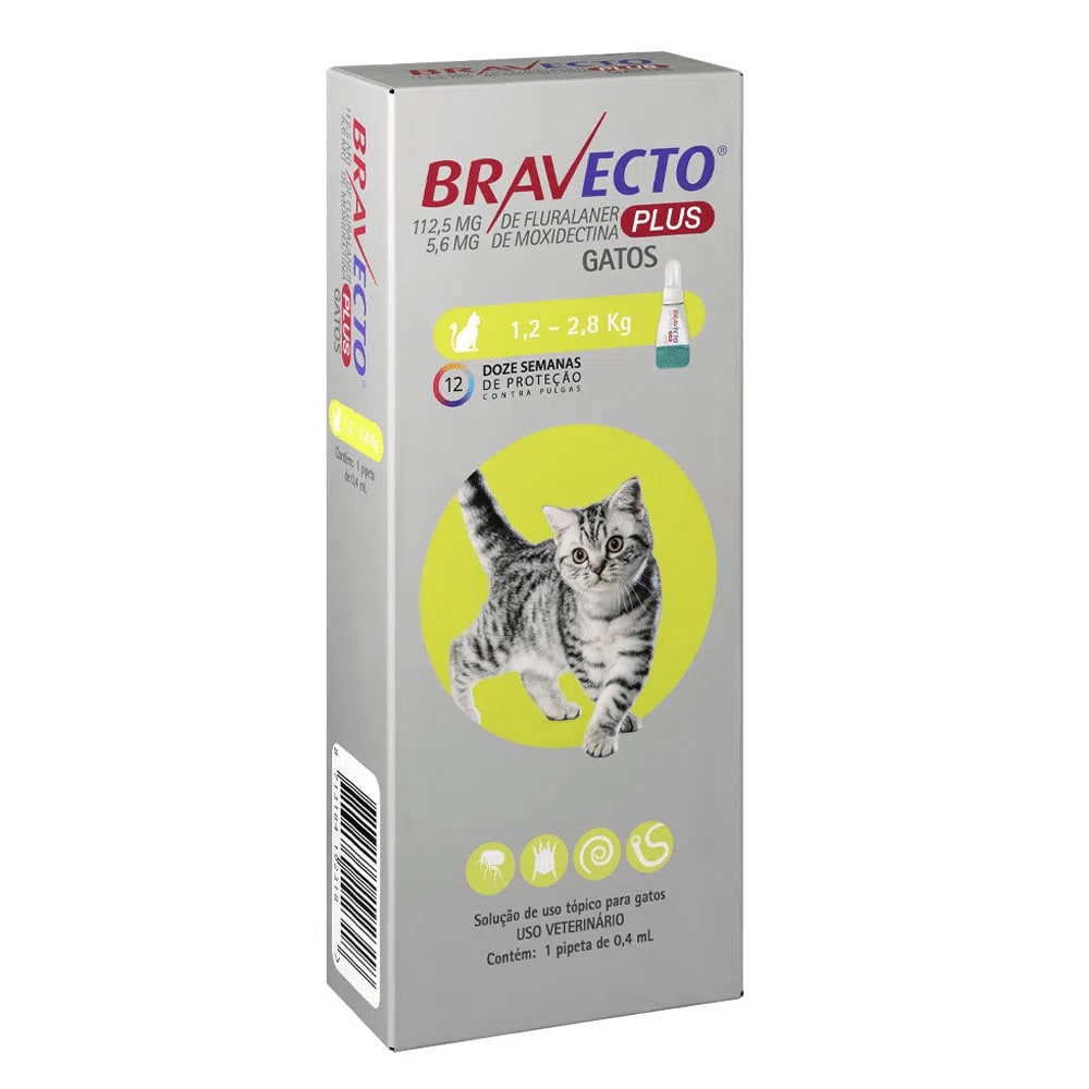 BRAVECTO PLUS PARA GATOS 1.2 A 2.8 KG (VENCE 31/08/26)1