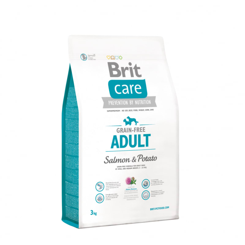 BRIT CARE ADULTO SALMON & POTATO 3 KG1