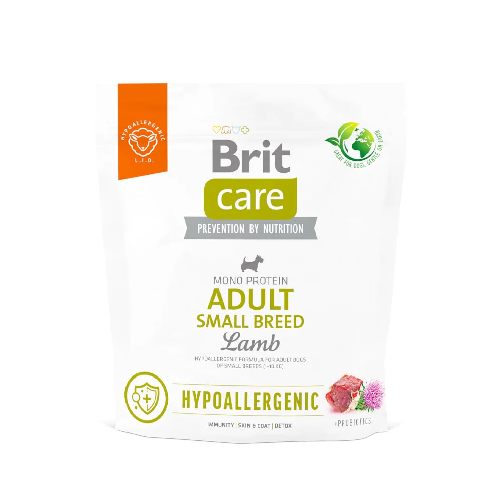 BRIT CARE ADULT SMALL BREED LAMB 1 KG1