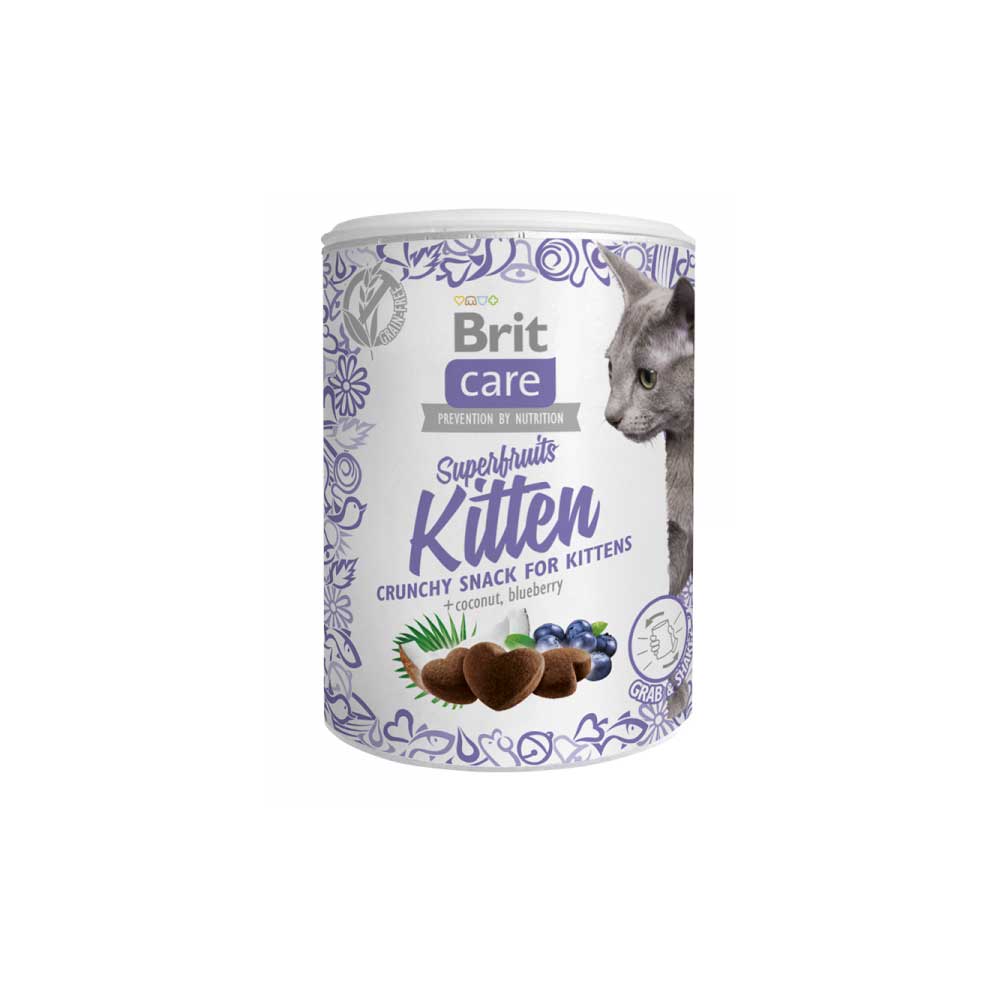 BRIT CARE SNACK SUPERFRUIT KITTEN1