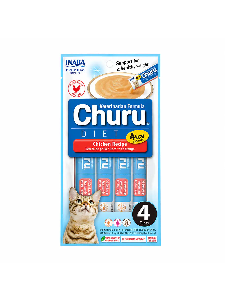 CHURU DIET POLLO 4 UN 56 GRS1