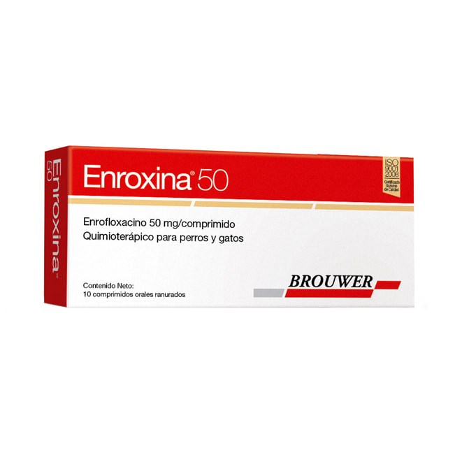 ENROXINA 50mg (RETIRO EN TIENDA CON RECETA RETENIDA - DESPACHO SOLO CON RECETA SAG)1