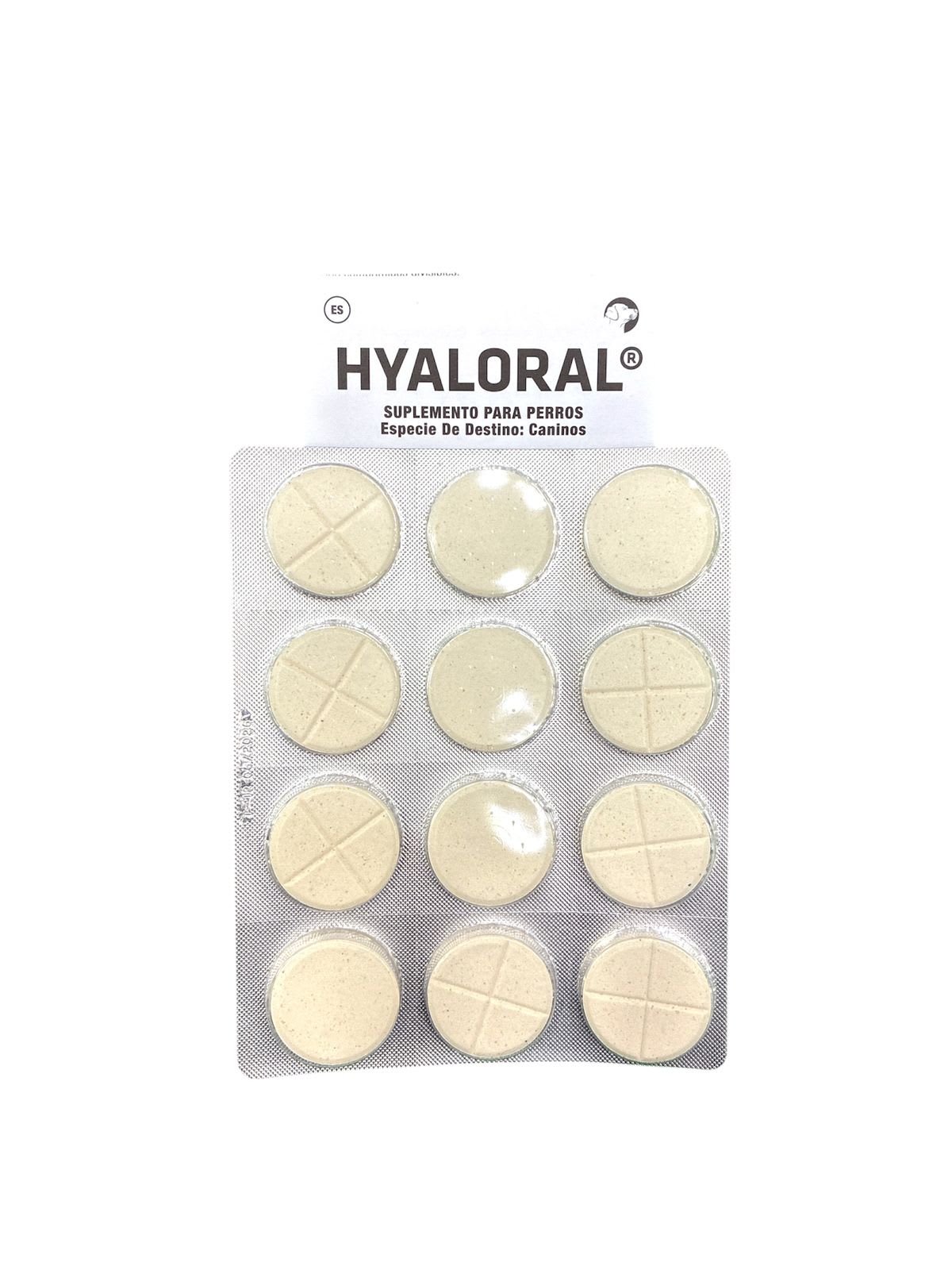 HYALORAL RAZAS GRANDES Y GIGANTES BLISTER 12 COMPRIMIDOS1