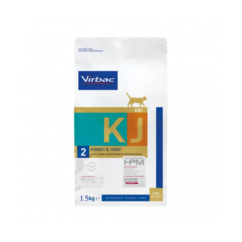 VIRBAC HPM CAT KIDNEY & JOINT (PASO 2) 1.5 KG1