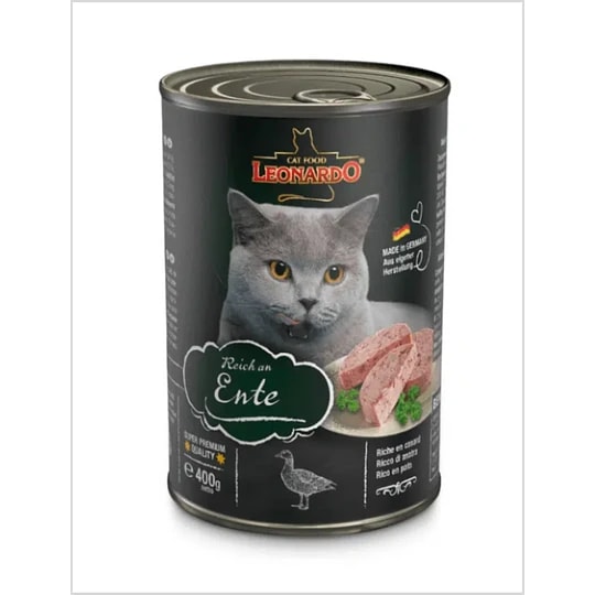 LEONARDO ALIMENTO HUMEDO PATO 400g1