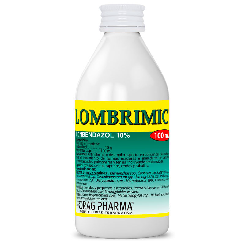LOMBRIMIC 10% FENBENDAZOL1