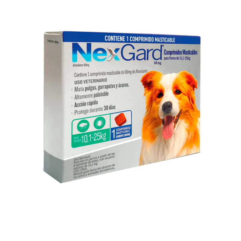 NEXGARD 10.1-25 KG 1 COMPRIMIDO1