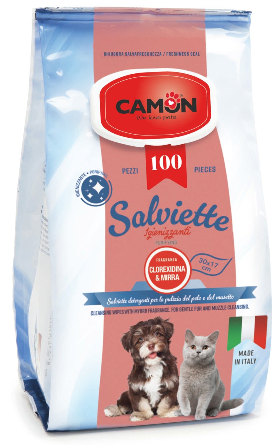 TOALLAS HUMEDAS DE CLORHEXIDINA CAMON 100 UNIDADES1