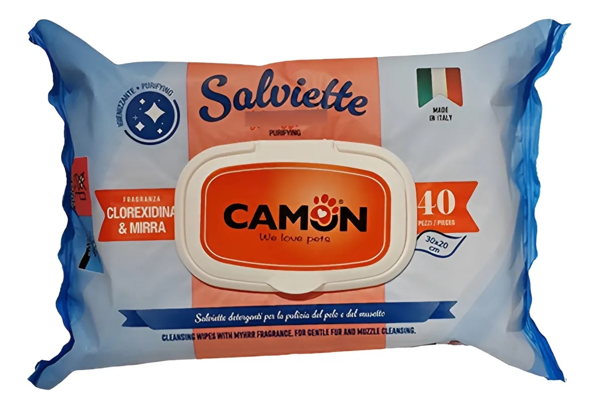TOALLAS HUMEDAS DE CLORHEXIDINA CAMON 40 UNIDADES1