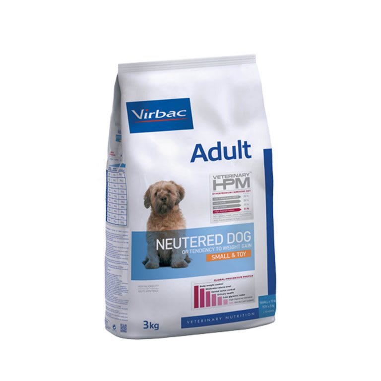 VIRBAC HPM ADULT NEUTERED DOG SMALL & TOY1
