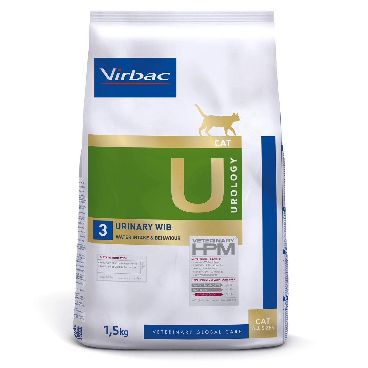 VIRBAC HPM U3 CAT URINARY WIB1