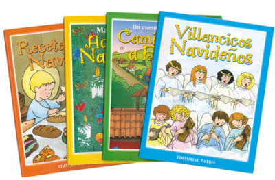 Cajita de Libros de Navidad ( 4 Libritos)