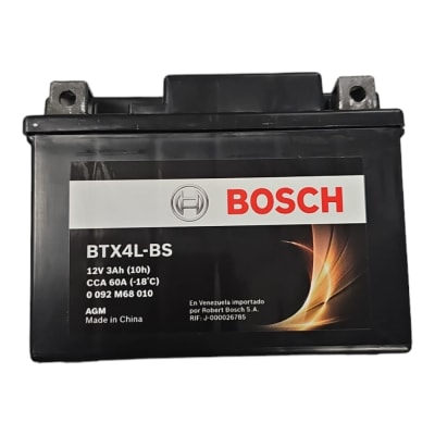 BATERIA MOTO 3AH BTX4L-BS PD BOSCH