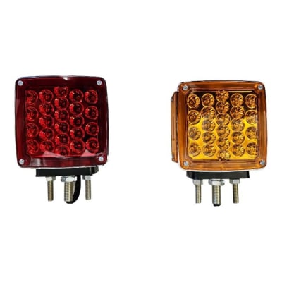 FAROL BICOLOR CUADRADO LED 12/241