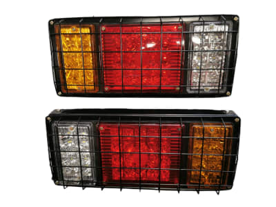 FAROL TRASERO CON REJILLA (PAR) 12/24V1