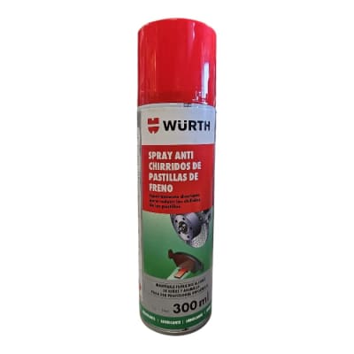 SPRAY ANTICHIRRIDO DE FRENOS WURTH