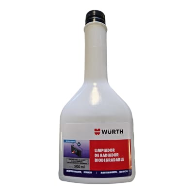 TRATAMIENTO LIMPIEZA DE RADIADOR BIODEGRADABLE WURTH