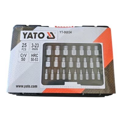 PUNTAS EXTRACCION DE PERNOS RODADOS YATO YT-06034