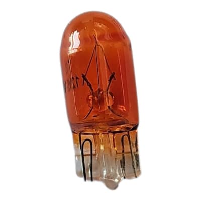 AMPOLLETA T10 12V 5W AMBAR