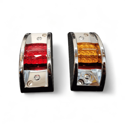 FAROL TIPO YANKEE CROMADO 12/24V1