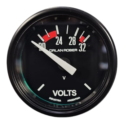 RELOJ VOLTIMETRO ORLAND ROBER 24V
