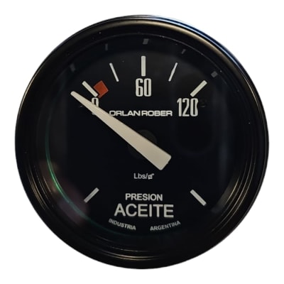 RELOJ ELECTRICO ACEITE 12V 120LBS ORLAN ROBER