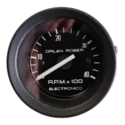 TACOMETRO DIESEL 12V 52MM ORLAN ROBER