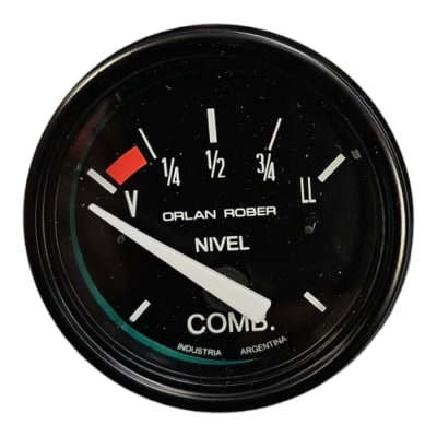 RELOJ COMBUSTIBLE 12V ORLAN ROBER1