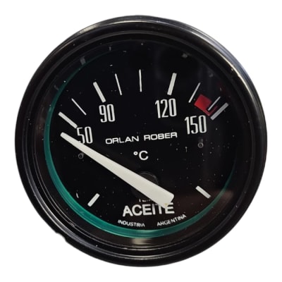 RELOJ TEMPERATURA ACEITE ELECTRICO 12V ORLAN ROBER1