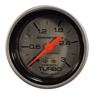 RELOJ PRESION TURBO 0 A 30KG/CM2 60MM RACING