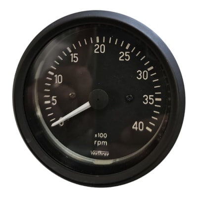 TACOMETRO PROFESIONAL VEETHREE 12/24V 80MM1