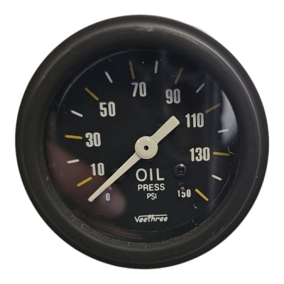 RELOJ PRESION ACEITE MECANICO 150PSI VEETHREE