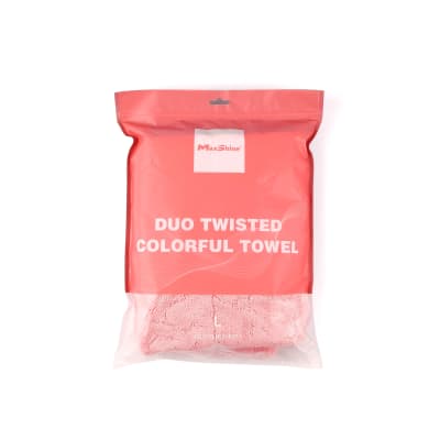 TOALLA DE SECADO DUO TWISTED COLORFUL MAXSHINE