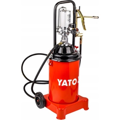 ENGRASADORA NEUMATICA 12L C/RUEDAS YATO YT-070671