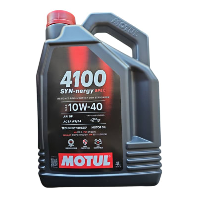 ACEITE MOTUL 4100 10W/40 SYN-NERGY SPEC 4L1