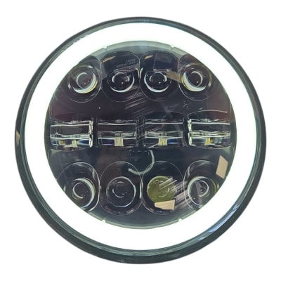 OPTICO LED REDONDO 7PG HALO BLACK